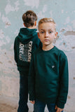 TYGO & vito - Donkergroene hoodie