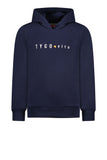 TYGO & vito - Donkerblauwe hoodie