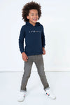 TYGO & vito - Donkerblauwe hoodie