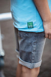 TYGO & vito - grijze jeansshort