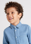 Mayoral - Blauw jeanshemd