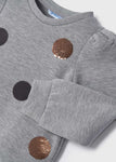 Mayoral - Grijze sweater met bollen