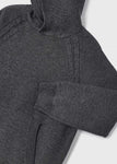Mayoral - Set donkergrijze hoodie met joggingbroek