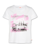 American Outfitters - Wit T-shirt met zomerse opdruk