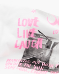 American Outfitters - Wit T-shirt met zomerse opdruk