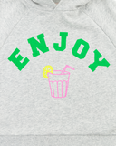 American Outfitters - Grijze hoodie 'enjoy'