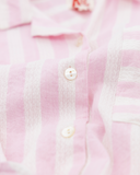 American Oufitters - Roze/wit gestreepte T-shirt
