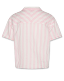American Oufitters - Roze/wit gestreepte T-shirt