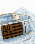 American Outfitters - Lichtblauwe jeansshort