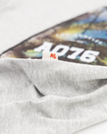 American Outfitters - Grijze T-shirt met surfplank