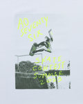 American Outfitters - Lichtblauw T-shirt met skateboard