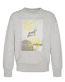 American Outfitters - Lichtgrijze sweater met skateboarder