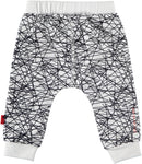 Bess - Witte broek met zwarte strepen