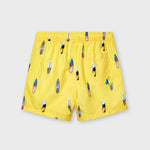 Mayoral - Gele zwemshort met surfplanken