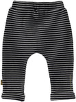 Bess - Donkergrijze gestreepte broek