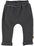 Bess - Donkergrijze gestreepte broek