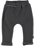 Bess - Donkergrijze gestreepte broek