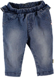 Bess - Jeansbroek met franjes