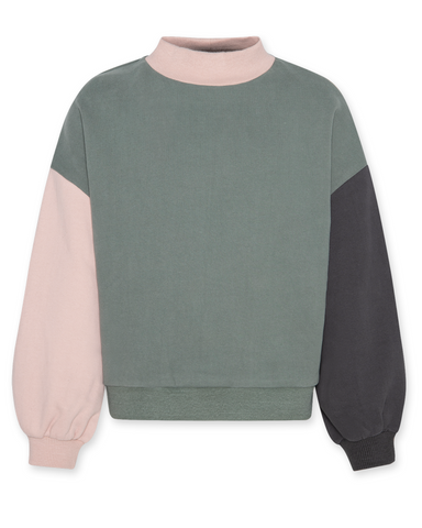 American Outfitters - Oudgroene colorblock sweater