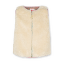 American Outfitters - Beige gilet uit nep bont