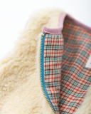 American Outfitters - Beige gilet uit nep bont