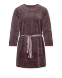 American Outfitters - Gestreept velvet jurkje