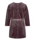 American Outfitters - Gestreept velvet jurkje