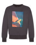 American Outfitters - Donkergrijze sweater met skateboard