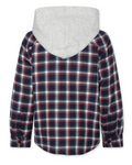 American Outfitters - Donkerblauwe, geruite jas