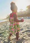 Mayoral - Roze jurk met tropische print