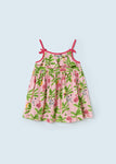 Mayoral - Roze jurk met tropische print