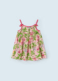 Mayoral - Roze jurk met tropische print