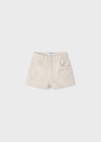 Mayoral - Beige short met bloemetjes
