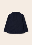 Mayoral - Donkerblauwe linnen blazer