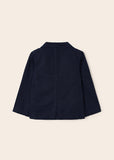 Mayoral - Donkerblauwe linnen blazer