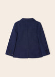 Mayoral - Donkerblauwe linnen blazer