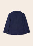 Mayoral - Donkerblauwe linnen blazer