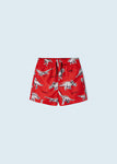 Mayoral - Rode zwemshort met dino's