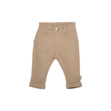 Bess - Beige broek in wafelstof