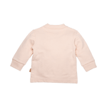 Bess - Roze trui met ruffles