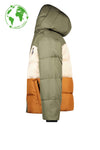 Like FLO - Stoere kaki winterjas