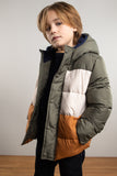 Like FLO - Stoere kaki winterjas
