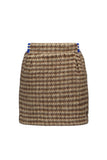 Like FLO - Wollen rok met pied-de-poule ruiten
