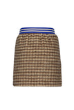 Like FLO - Wollen rok met pied-de-poule ruiten