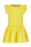 Like FLO - Gele jurk met palmbomen