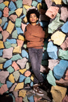 Indian Blue Jeans - Camelkleurige hoodie