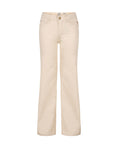 Indian Blue Jeans - Crèmekleurige jeansbroek