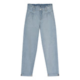 Indian Blue Jeans - Lichtblauwe momfit jeansbroek
