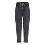 Indian Blue Jeans - Grijze mom fit jeans