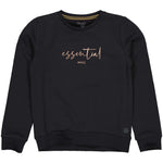 LEVV - Donkergrijze sweater 'essential soul'